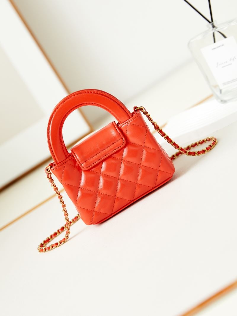 Ch**el top handle bags